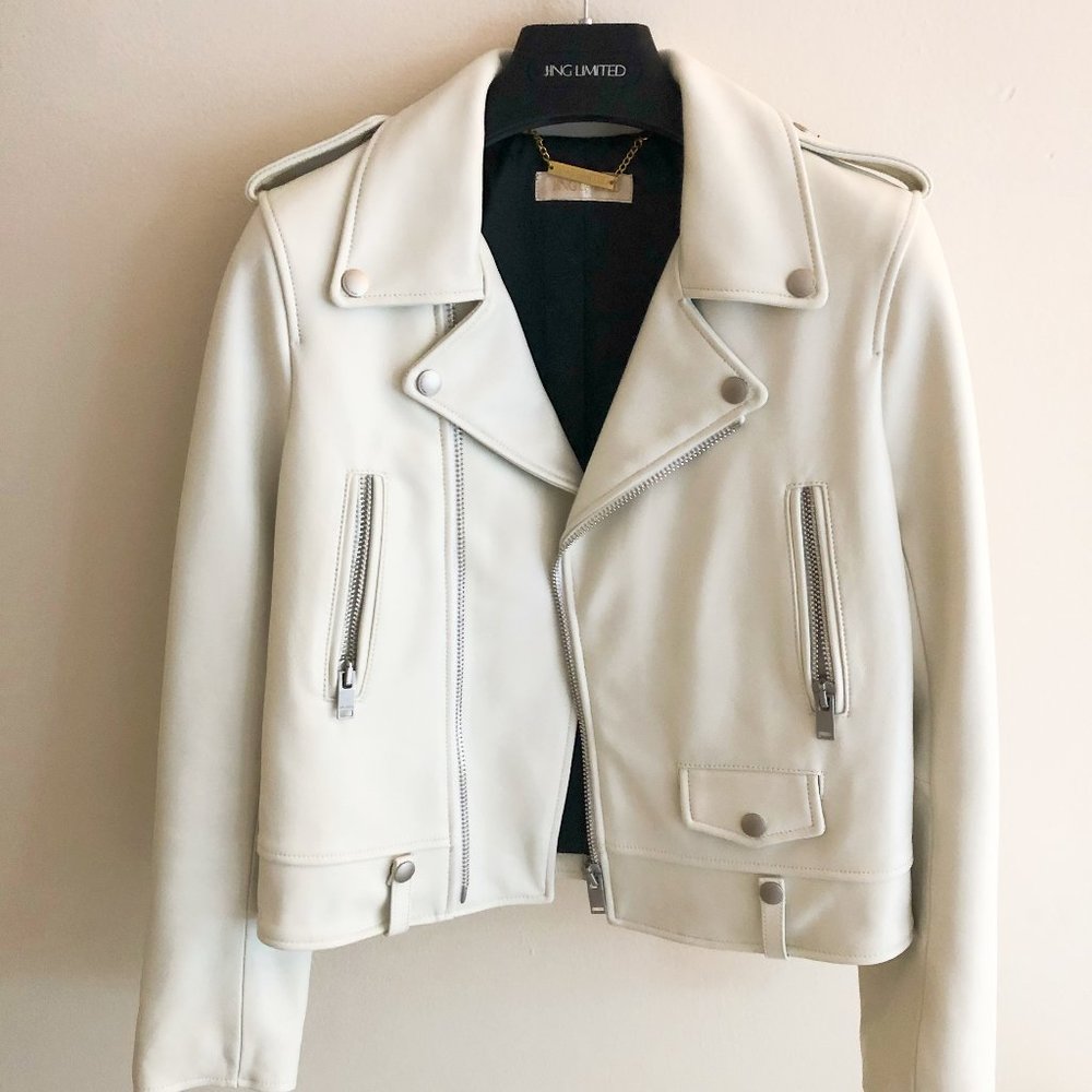 Jing Limited Joana Moto Jacket - 100% real leather